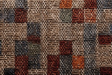 Seamless tweed pattern on fabric texture