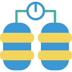 Obraz premium Oxygen Icon