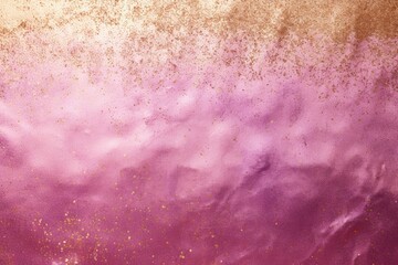 Obraz premium Shimmering paper texture background with pink purple and golden glitter Celebration and affection for New Year and Christmas