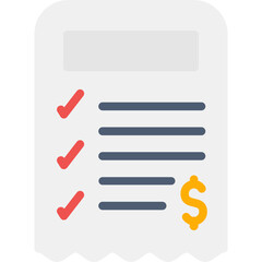 Obraz premium Bill Icon