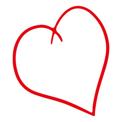 Hand Drawn Heart Shape