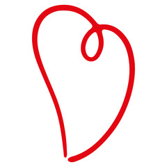 Hand Drawn Heart Shape