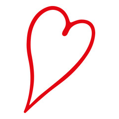 Hand Drawn Heart Shape
