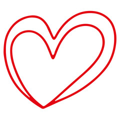 Hand Drawn Heart Shape