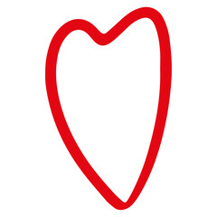 Hand Drawn Heart Shape