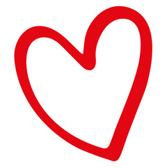 Hand Drawn Heart Shape