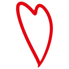 Hand Drawn Heart Shape