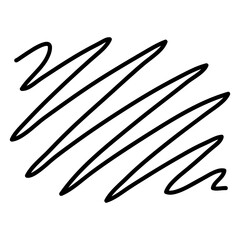 Scribble Pencil Line