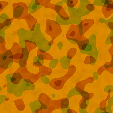 Seamless camouflage fabric texture. Seamless Hi-res (8000x8000) texture. Modern stylish abstract texture.