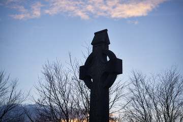 krzyż ,Irlandia  - obrazy, fototapety, plakaty
