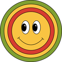 Retro Element Illustration