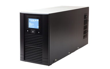 Fototapeta premium a black rectangular electronic device