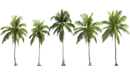 a group of palm trees - obrazy, fototapety, plakaty