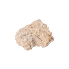 Piece of tasty halva isolated on white