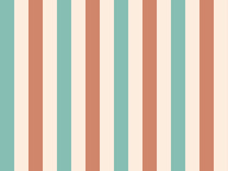 Abstract geometric seamless pattern. Trendy color Coral Vertical stripes. Wrapping paper. Print for interior design and fabric. Kids background. Backdrop in vintage and retro style.