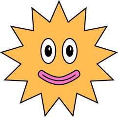 Retro Cartoon Illustration