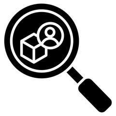 Market Research Accuracy Icon Element For Design