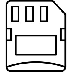 Micro sd card Icon