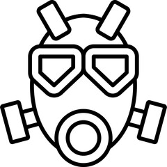 Gas Mask Icon