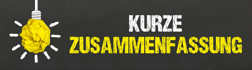 kurze Zusammenfassung	