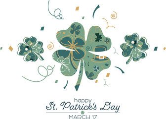 Happy St. Patrick's Day card.