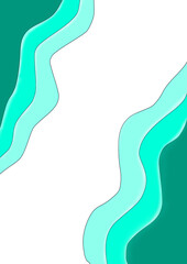 abstract background with blue wave