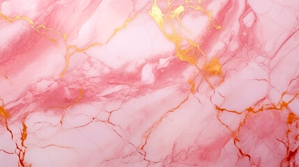 Light pink marble with gold veins.