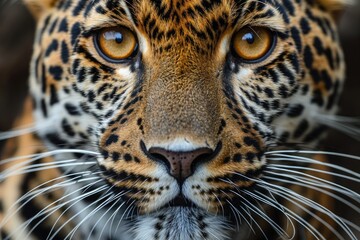 Close up on Panther, Wildlife Photography , generated with AI