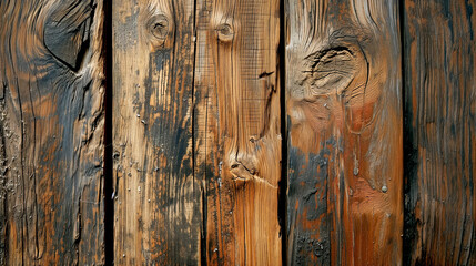 aged and shabby rustic wood rough peeling texture of old wood