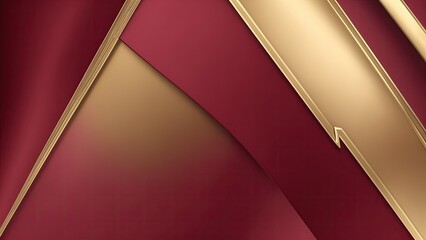 Maroon with golden Glam Edge Background