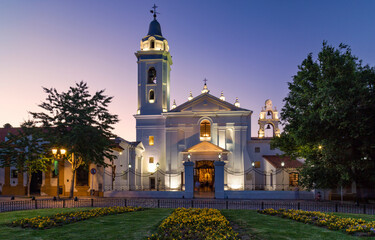 Recoleta Church "Nuestra Señora del Pilar". Recoleta, Buenos Aires, Argentina.