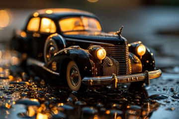 Foto auf Acrylglas Oldtimer Modelautos © Fatih