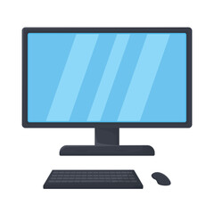computer monitor illustration