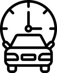 Rental Time Line Icon