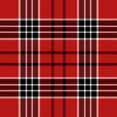 Christmas and new year plaid tartan