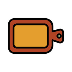 Bake Bread Desert Filled Outline Icon