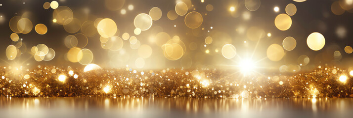 a gold and silver glittery background