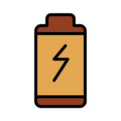Battery Factory Tools Filled Outline Icon