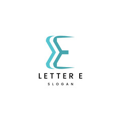 Initial Letter E Creative Logo