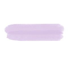 Textured purple brush strokes, transparent text highlight or underline, isolated element
