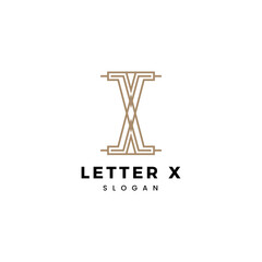 X Letter. Abstract Company Logo Design