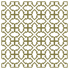 Seamless pattern ornament decoration