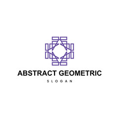 Collaborative abstract geometric logo