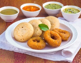 idli vada south indian food
