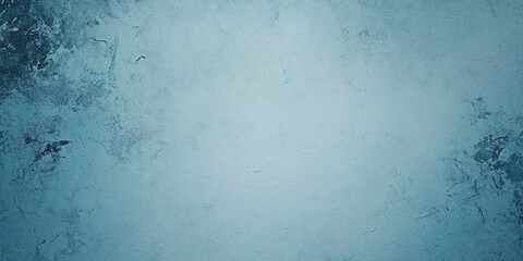 Obraz premium blue Grunge wall texture rough background dark concrete floor, old grunge background.faded blue Abstract Background. Painted blue bright Color Stucco Wall Texture With Copy Space