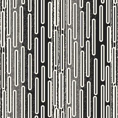 Monochrome Grain Stroke Textured Variegated Striped Pattern