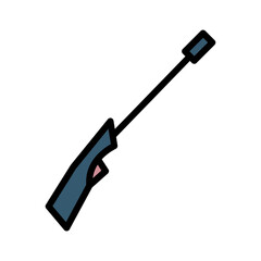 Arm Gun Hunting Filled Outline Icon
