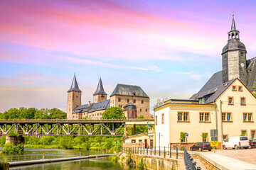 Altstadt, Rochlitz, Deutschland 