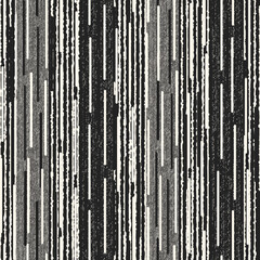 Monochrome Grain Stroke Textured Variegated Striped Pattern