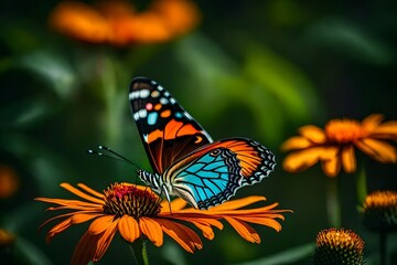 butterfly on flower
